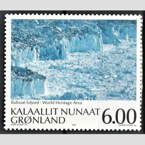 FRIM�RKER GR�NLAND | 2005 - AFA 444 - UNESCO. - 6,00 kr. flerfarvet - Postfrisk