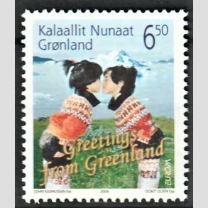 FRIM�RKER GR�NLAND | 2004 - AFA 432 - Europafrim�rke - 6,50 kr. flerfarvet - Postfrisk