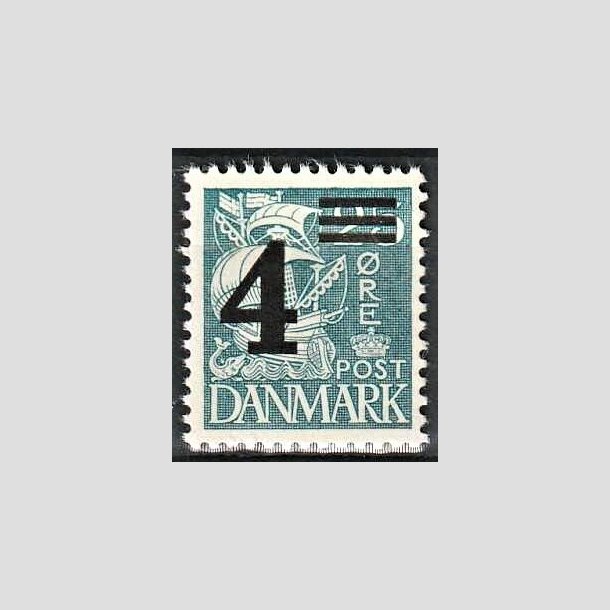 FRIMRKER DANMARK | 1934 - AFA 221 - Provisorier - 4/25 re bl - Postfrisk