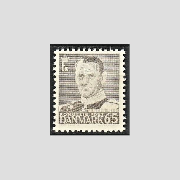 FRIMRKER DANMARK | 1952-53 - AFA 340 - Frederik IX - 65 re gr - Postfrisk