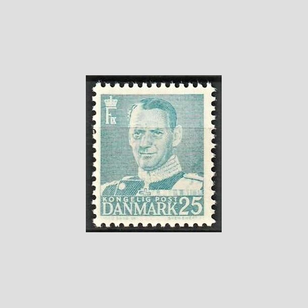 FRIMRKER DANMARK | 1952-53 - AFA 336 - Fr. IX 25 re lysbl - Postfrisk