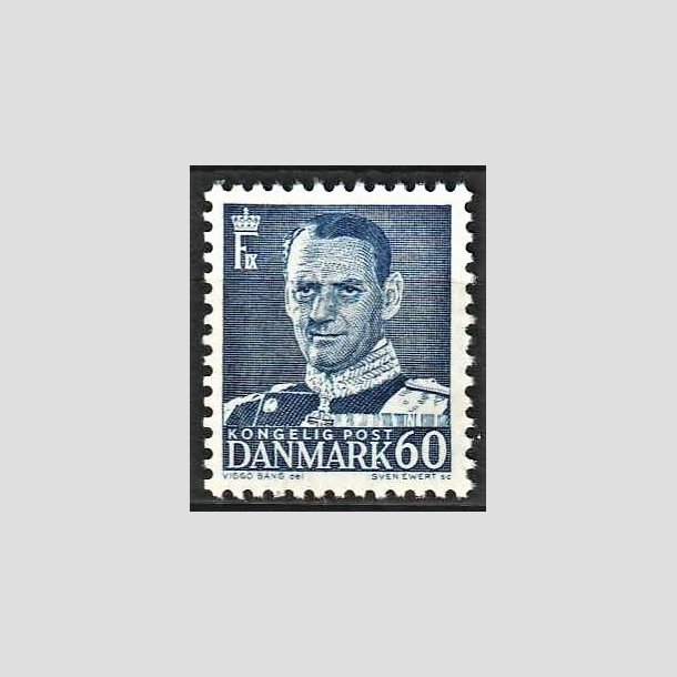 FRIMRKER DANMARK | 1952-53 - AFA 339 - Frederik IX - 60 re mrkbl - Postfrisk