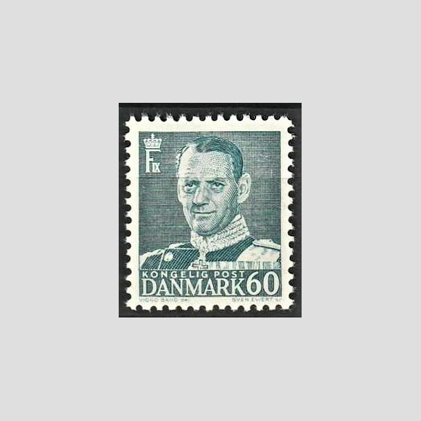 FRIMRKER DANMARK | 1948-50 - AFA 313 - Fr. IX 60 re blgrn - Postfrisk