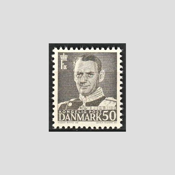 FRIMRKER DANMARK | 1948-50 - AFA 312 - Frederik IX - 50 re gr - Postfrisk