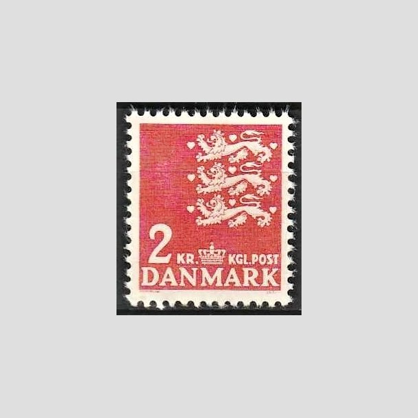 FRIMRKER DANMARK | 1946-47 - AFA 294 - Rigsvben - 2 kr. rd - Postfrisk