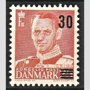 FRIMRKER DANMARK | 1955 - AFA 364 - Provisorier - 30/25 re rd - Postfrisk