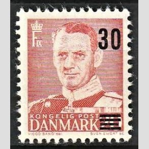 FRIMRKER DANMARK | 1955 - AFA 363ax - Provisorier - 30/20 re rd 