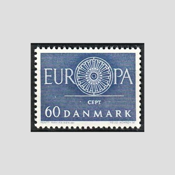 FRIMRKER DANMARK | 1960 - AFA 389 - CEPT - 60 re bl - Postfrisk