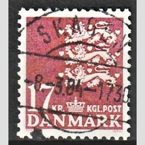 FRIMRKER DANMARK | 1984 - AFA 795 - Rigsvben 17 Kr. matrd - Pragt Stemplet Skagen