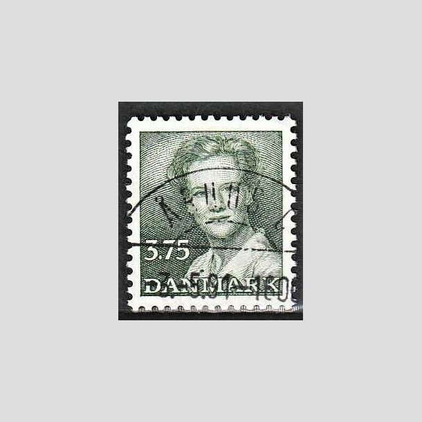 FRIMRKER DANMARK | 1990 - AFA 956 - Dronning Margrethe - 3,75 Kr. grn - Pragt Stemplet