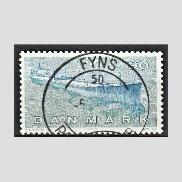 FRIMRKER DANMARK | 1970 - AFA 506 - Dansk Skibsfart - 90 re blgrn/bl - Pragt Stemplet