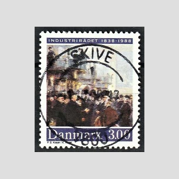 FRIMRKER DANMARK | 1988 - AFA 913 - Industrirdet 150 r - 3,00 Kr. flerfarvet - Pragt Stemplet