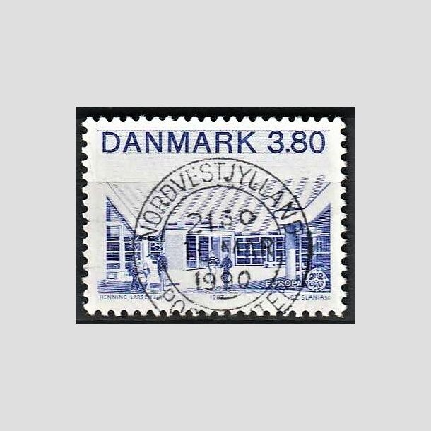 FRIMRKER DANMARK | 1987 - AFA 883 - Europamrker - 3,80 Kr. bl - Pragt Stemplet 