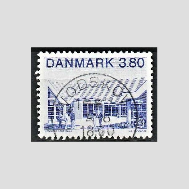FRIMRKER DANMARK | 1987 - AFA 883 - Europamrker - 3,80 Kr. bl - Pragt Stemplet Vodskov