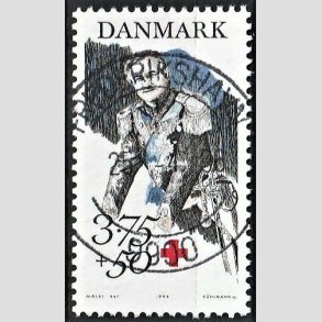 FRIMRKER DANMARK | 1994 - AFA 1069 - Prins Henrik 60 r. - 3,75 Kr. + 50 re flerfarvet - Pragt Stemplet Frederikshavn