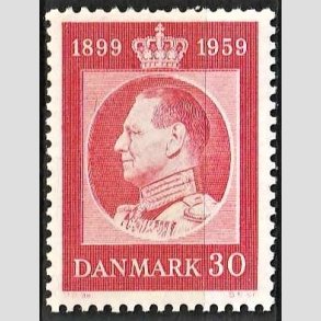 FRIMRKER DANMARK | 1959 - AFA 374 - Frederik IX 60 r. - 30 re rd - Postfrisk
