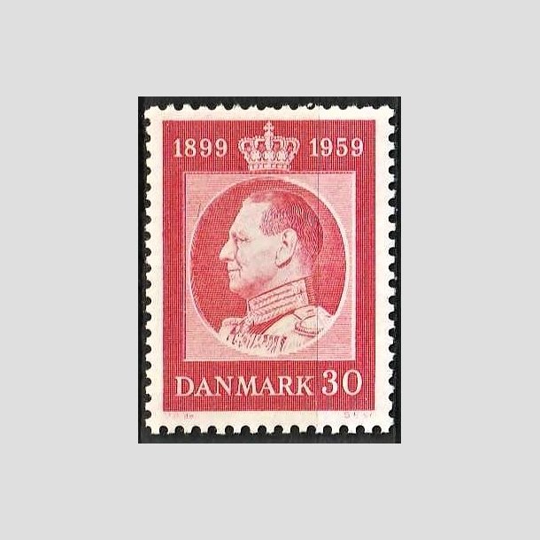 FRIMRKER DANMARK | 1959 - AFA 374 - Frederik IX 60 r. - 30 re rd - Postfrisk