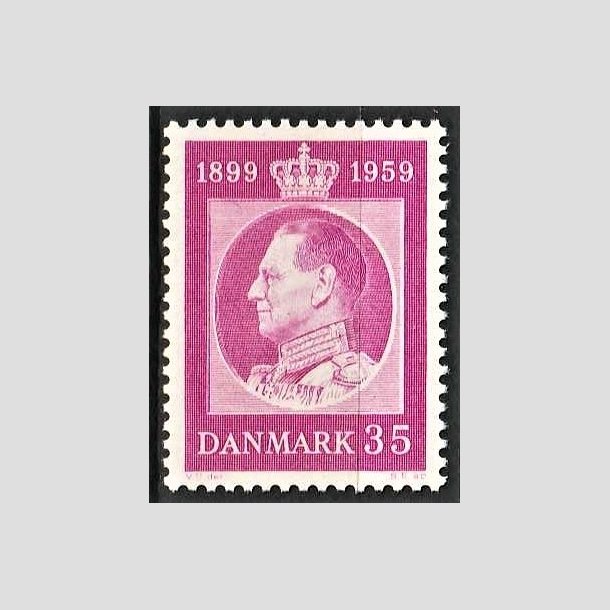 FRIMRKER DANMARK | 1959 - AFA 375 - Frederik IX 60 r. - 35 re rdlilla - Postfrisk