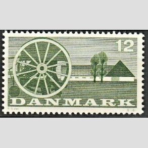 FRIMRKER DANMARK | 1960 - AFA 381 - Landbrugsmotiver - 12 re grn - Postfrisk