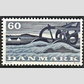 FRIMRKER DANMARK | 1960 - AFA 383 - Landbrugsmotiver - 60 re bl - Postfrisk