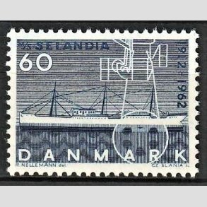 FRIMRKER DANMARK | 1962 - AFA 409 - Selandia - 60 re mrkbl - Postfrisk