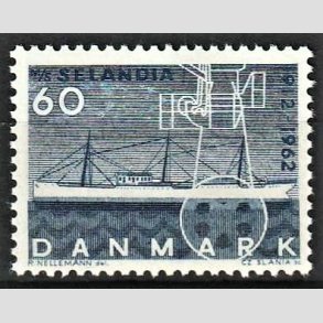 FRIMRKER DANMARK | 1962 - AFA 409F - Selandia - 60 re mrkbl - Postfrisk