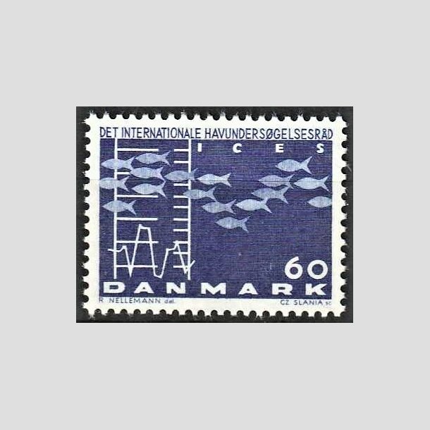 FRIMRKER DANMARK | 1964 - AFA 426 - Havundersgelsesrdet - 60 re bl - Postfrisk