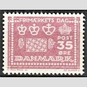 FRIMRKER DANMARK | 1964 - AFA 427 - Frimrkets Dag - 35 re rosalilla - Postfrisk