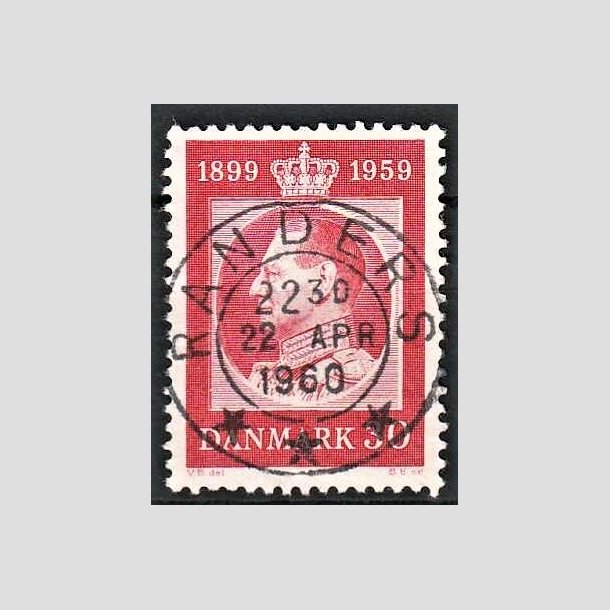 FRIMRKER DANMARK | 1959 - AFA 374 - Frederik IX 60 r - 30 re rd - Pragt Stemplet Randers