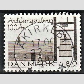 FRIM�RKER DANMARK | 1982 - AFA 754 - Andelmejeribruget 100 �r - 1,80 Kr. brun - Pragt Stemplet �kirkeby