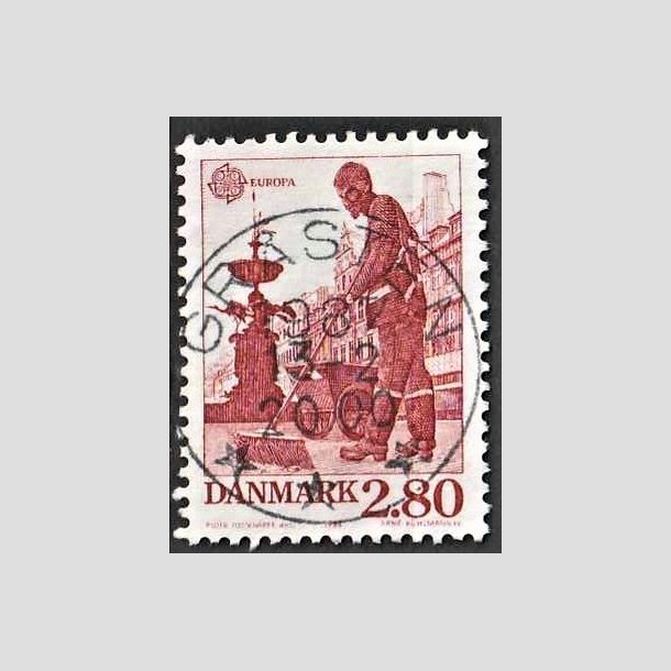 FRIMRKER DANMARK | 1986 - AFA 870 - Europamrker - 2,80 Kr. rd - Pragt Stemplet Grsten