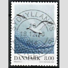 FRIM�RKER DANMARK | 2016 - AFA 1870 - Dansk porcel�n - 8,00 Kr. M�gestellet - Pragt Stemplet 