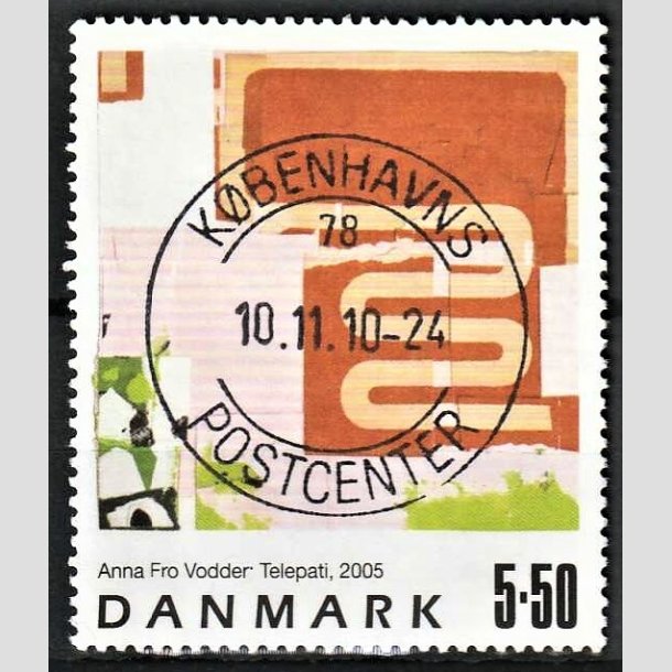 FRIMRKER DANMARK | 2005 - AFA 1439 - Frimrkekunst 8. - 5,50 Kr. Anna Fro Vodder - Pragt Stemplet