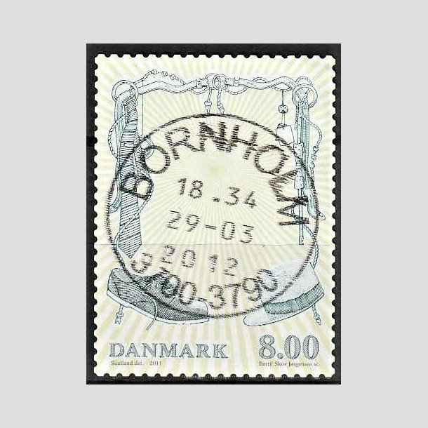 FRIMRKER DANMARK | 2011 - AFA 1672 - Mode - 8,00 Kr. flerfarvet - Pragt Stemplet