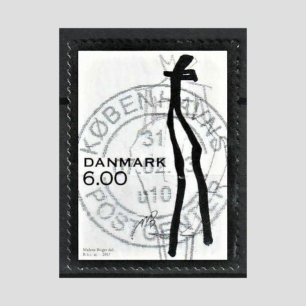 FRIMRKER DANMARK | 2011 - AFA 1671 - Mode - 6,00 Kr. flerfarvet - Lux Stemplet