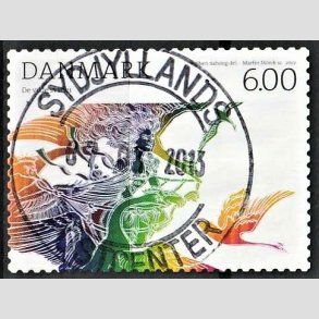 FRIM�RKER DANMARK | 2012 - AFA 1712 - H.C. Andersens eventyr - 6,00 Kr. flerfarvet - Pragt Stemplet