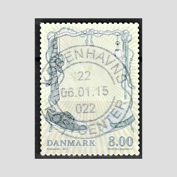 FRIMRKER DANMARK | 2011 - AFA 1672 - Mode - 8,00 Kr. flerfarvet - Pragt Stemplet