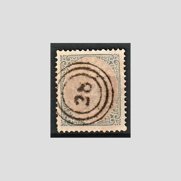 FRIMRKER DANMARK | 1875 - AFA 26 - 12 re gr/violet - Stemplet