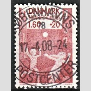 FRIMRKER DANMARK | 1981 - AFA 718 - Brnenes Kontor - 1,60 Kr. + 20 re rd - Pragt Stemplet 
