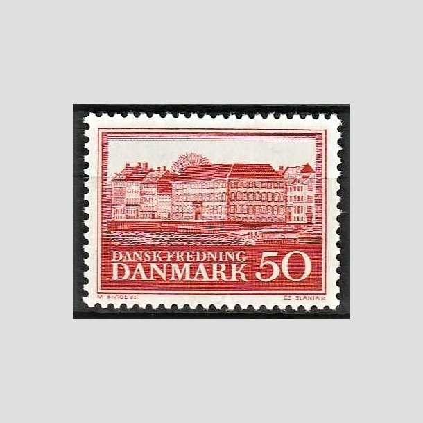 FRIMRKER DANMARK | 1966 - AFA 445 - Fredningsserie. Assistenthuset - 50 re rd - Postfrisk