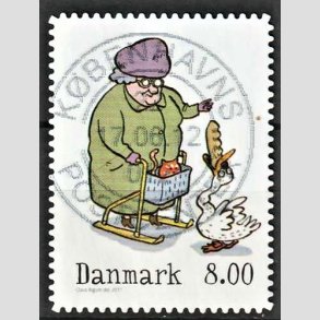 FRIM�RKER DANMARK | 2011 - AFA 1683a - Vintereventyr - 8,00 Kr. flerfarvet - Pragt Stemplet