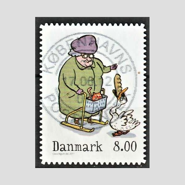 FRIMRKER DANMARK | 2011 - AFA 1683a - Vintereventyr - 8,00 Kr. flerfarvet - Pragt Stemplet