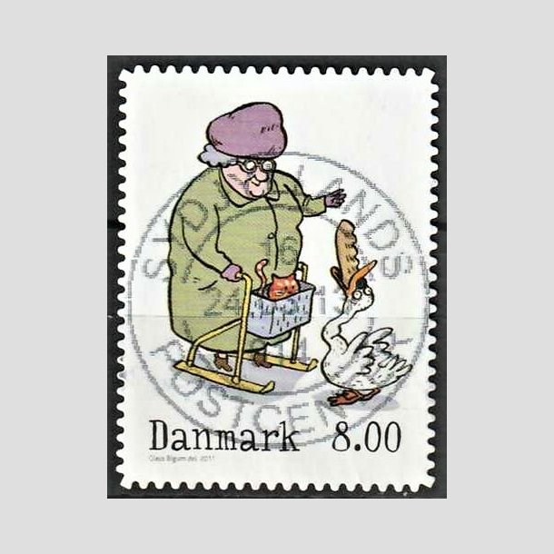 FRIMRKER DANMARK | 2011 - AFA 1683a - Vintereventyr - 8,00 Kr. flerfarvet - Pragt Stemplet