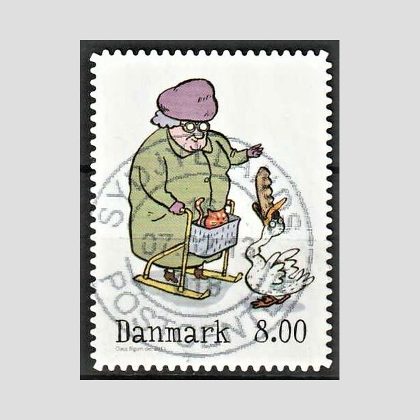 FRIMRKER DANMARK | 2011 - AFA 1683a - Vintereventyr - 8,00 Kr. flerfarvet - Pragt Stemplet