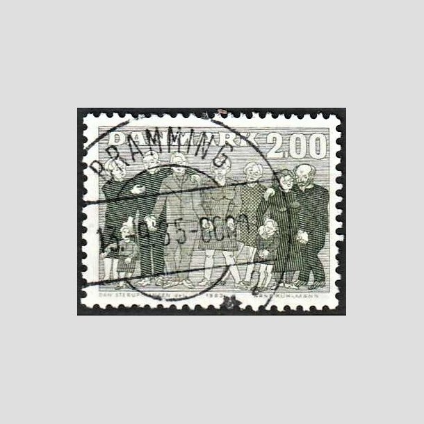 FRIMRKER DANMARK | 1983 - AFA 785 - ldre i samfundet - 2,00 Kr. grgrn - Lux Stemplet