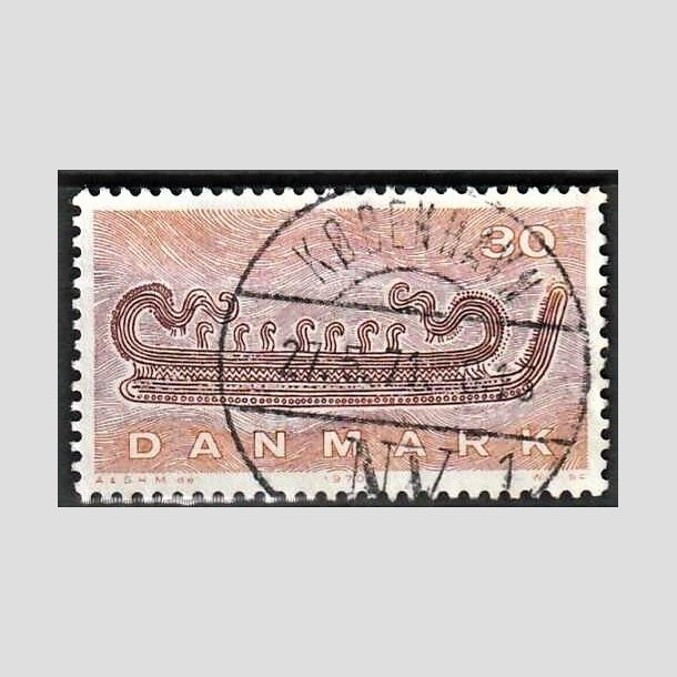 FRIMRKER DANMARK | 1970 - AFA 503 - Dansk skibsfart - 30 re lysbrun/rdbrun - Lux Stemplet