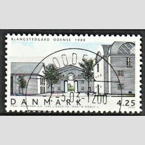 FRIM�RKER DANMARK | 2002 - AFA 1333 - Danske boliger I. - 4,25 Kr. Blangstedg�rd - Pragt Stemplet Odder