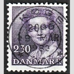 FRIMRKER DANMARK | 1982 - AFA 757 - Dronning Margrethe - 2,30 Kr. violet - Lux Stemplet Kge