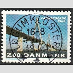 FRIMRKER DANMARK | 1985 - AFA 833 - Farbroerne - 2,80 Kr. flerfarvet - Pragt Stemplet Lgumkloster
