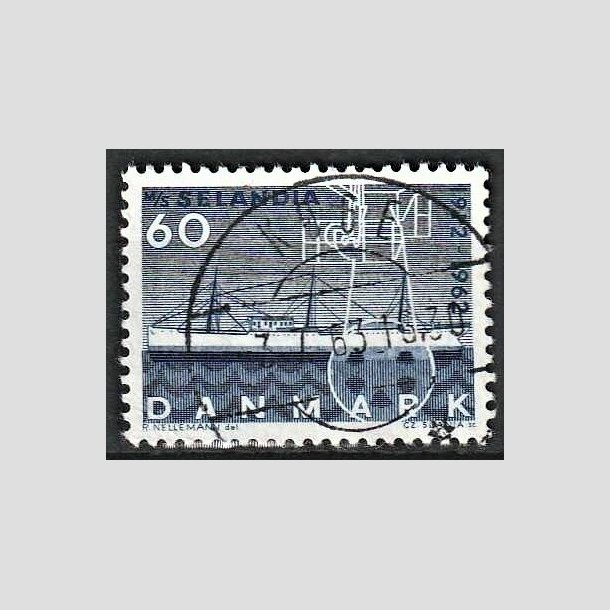 FRIMRKER DANMARK | 1962 - AFA 409 - Selandia - 60 re bl - Pragt Stemplet Kge